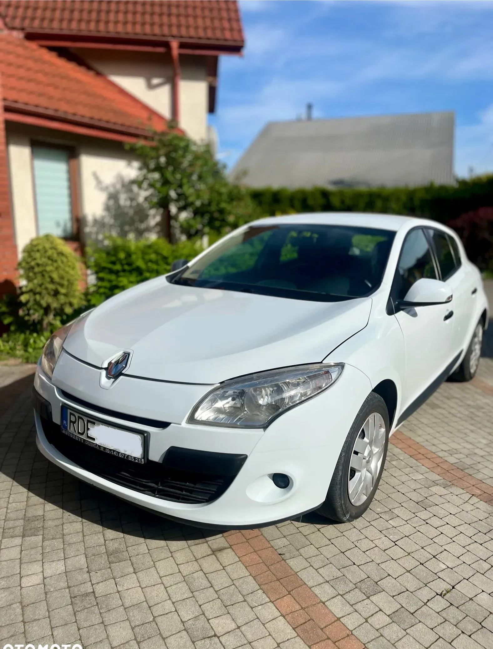 renault podkarpackie Renault Megane cena 8600 przebieg: 245000, rok produkcji 2008 z Dębica